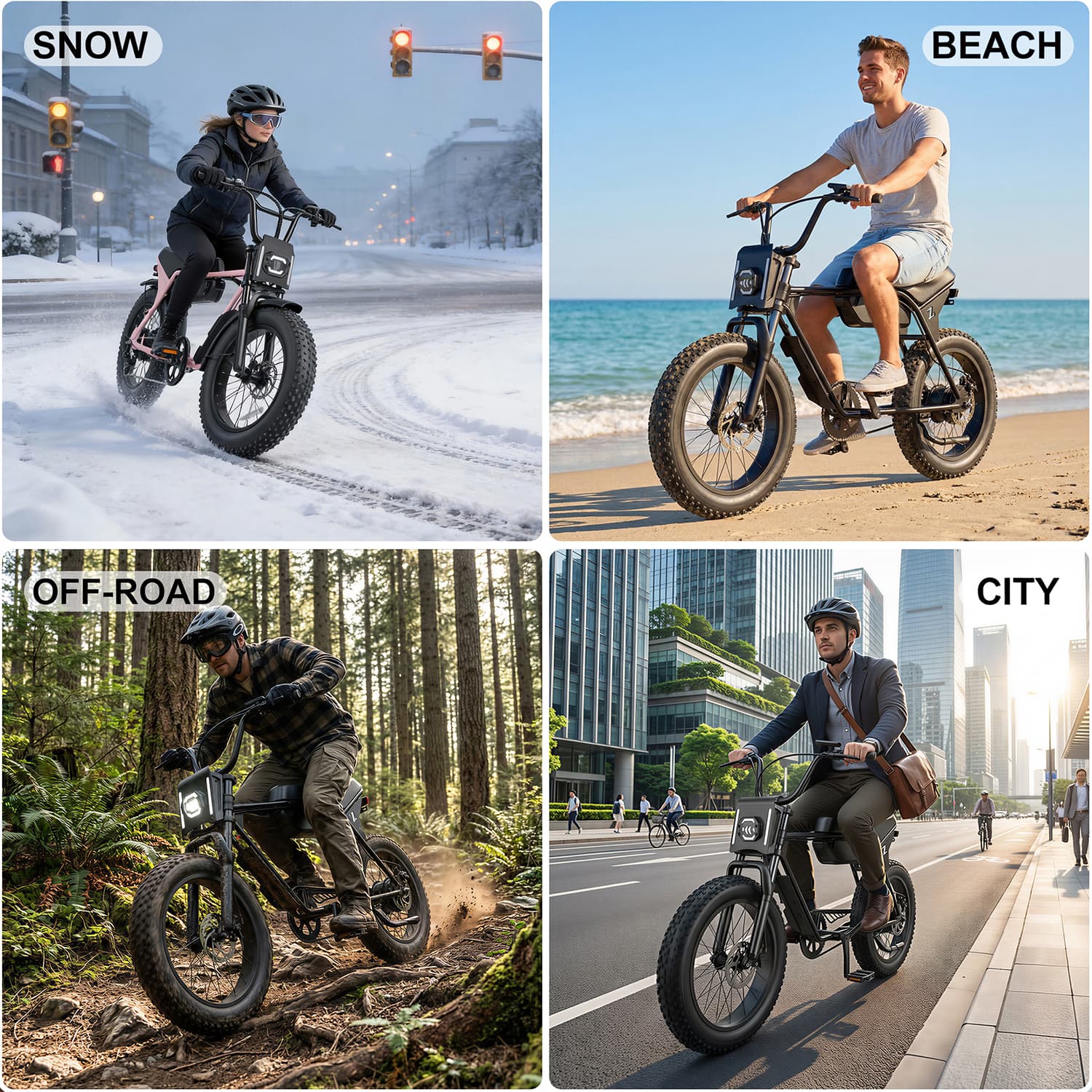 ATV02 Fat Tire Electric Bike product detail 2