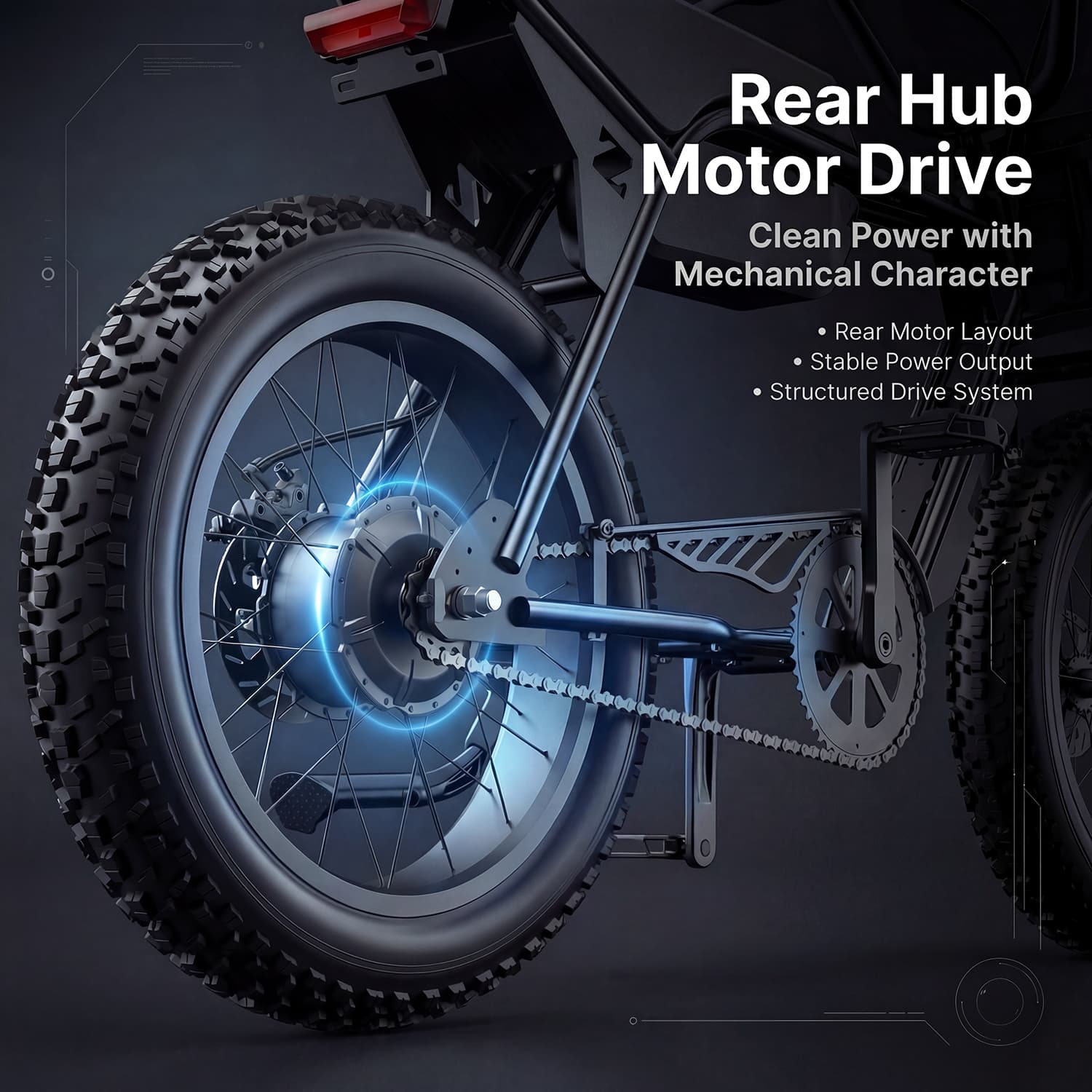 ATV02 Fat Tire Electric Bike product detail 1