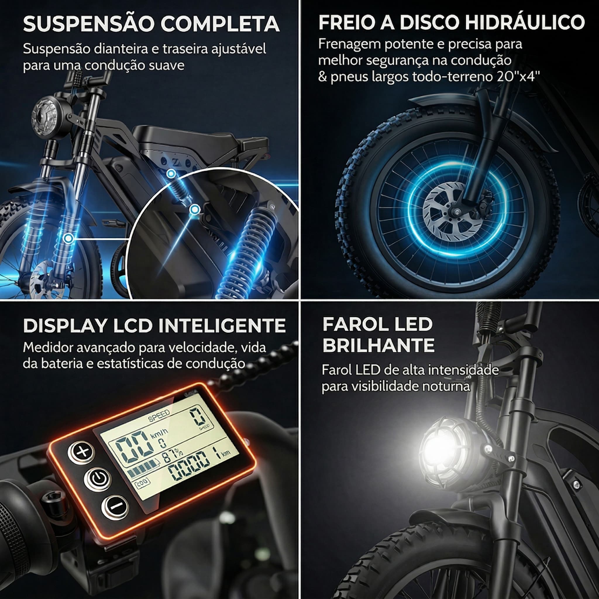 ATV20 Brazil Stock Electric Bike product detail 1