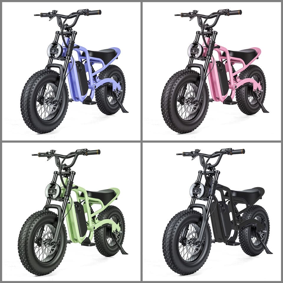 350W Kids Electric Dirt Bike feature 2