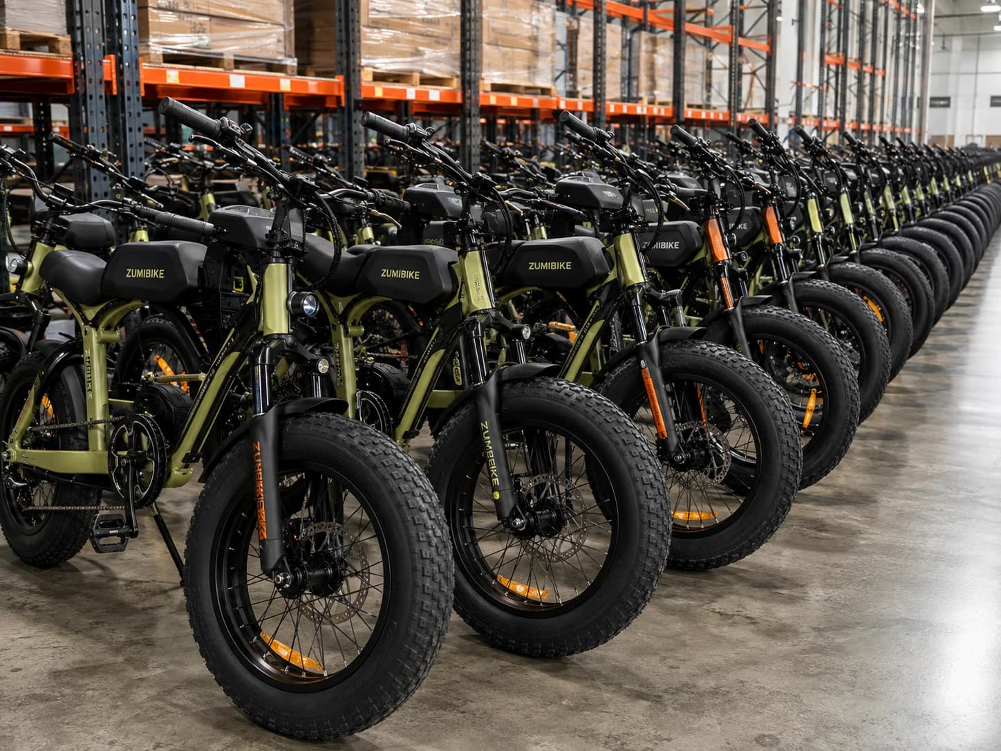 ZUMIBIKE electric bikes ready for local delivery